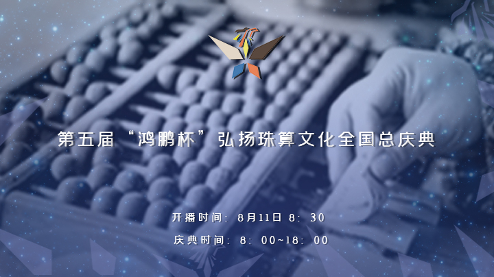 第五届“鸿鹏杯”弘扬珠算文化全国珠心算北方总庆典
